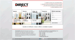 Desktop Screenshot of directkozijnen.com